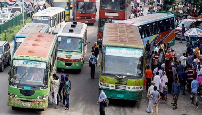 ২৮ মার্চ হরতালেও গণপরিবহন চলবে